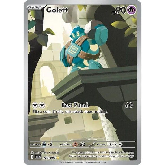 Image for Golett (122/086) (BLK) - Pokemon
