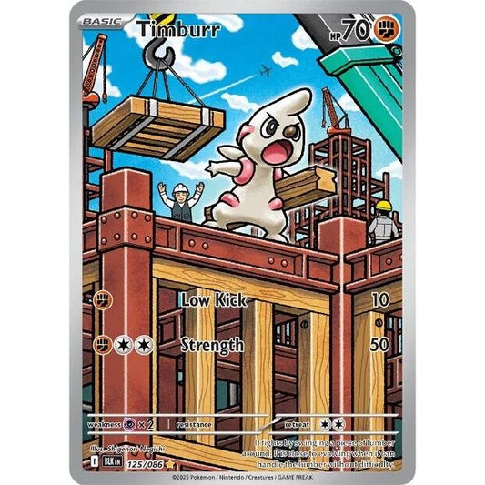 Image for Timburr (125/086) (BLK) - Pokemon