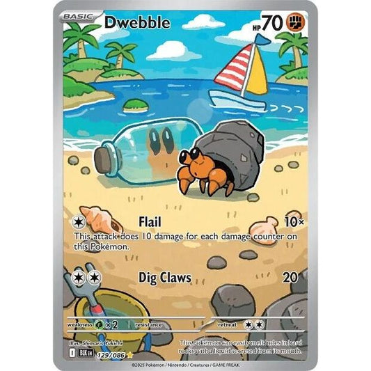 Image for Dwebble (129/086) (BLK) - Pokemon