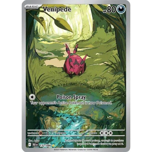 Image for Venipede (132/086) (BLK) - Pokemon