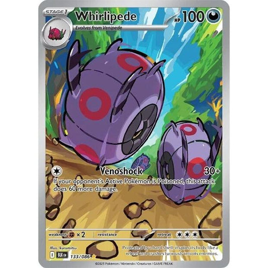 Image for Whirlipede (133/086) (BLK) - Pokemon