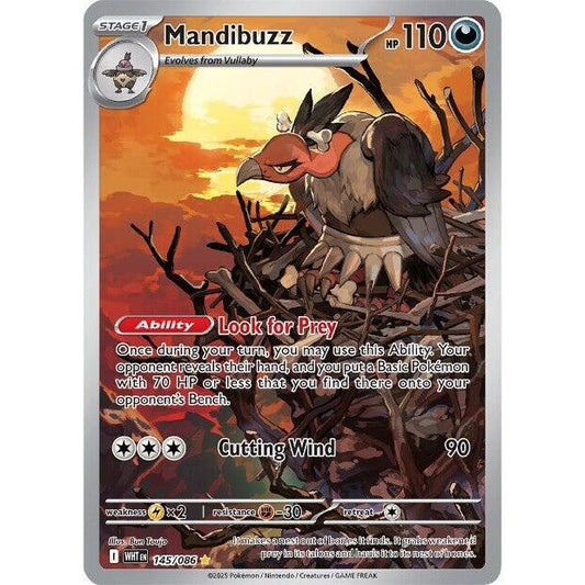 Image for Mandibuzz (145/086) (WHT) - Pokemon