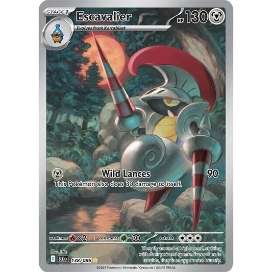 Image for Escavalier (138/086) (BLK) - Pokemon