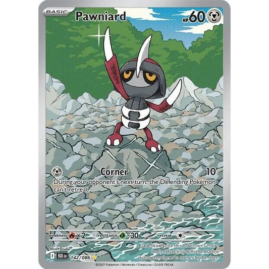 Image for Pawniard (142/086) (BLK) - Pokemon