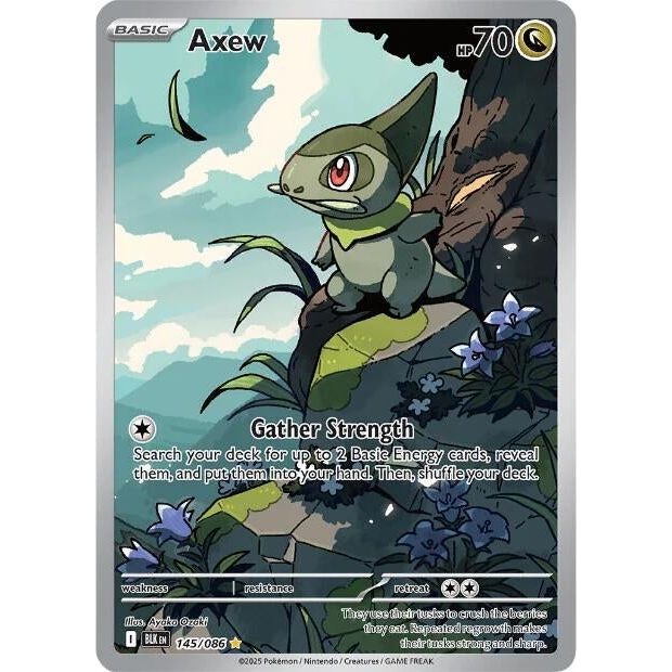 Image for Axew (145/086) (BLK) - Pokemon