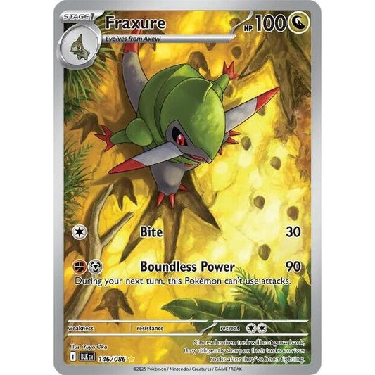 Image for Fraxure (146/086) (BLK) - Pokemon