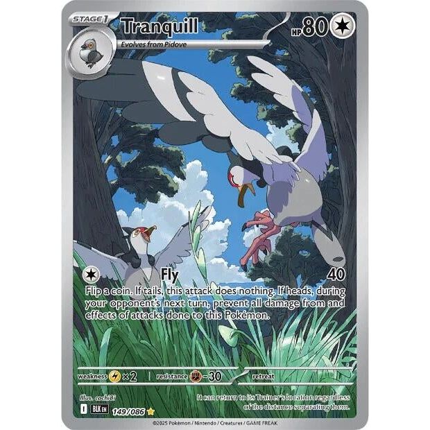 Image for Tranquill (149/086) (BLK) - Pokemon