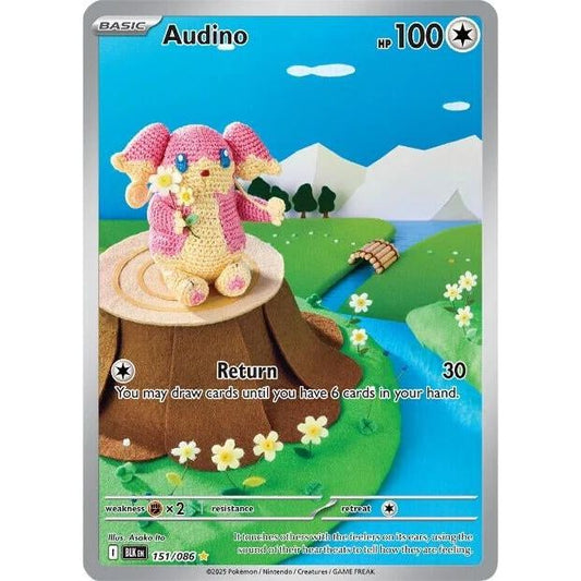 Image for Audino (151/086) (BLK) - Pokemon
