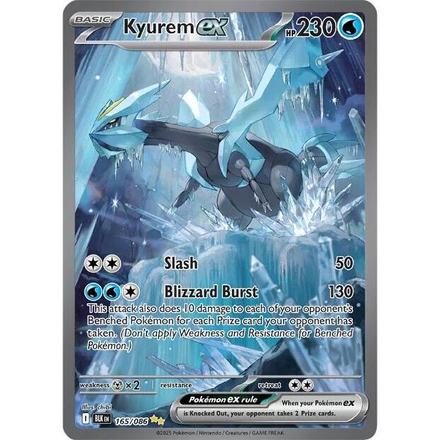 Image for Kyurem ex (165/086) (BLK) - Pokemon