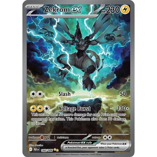 Image for Zekrom ex (166/086) (BLK) - Pokemon