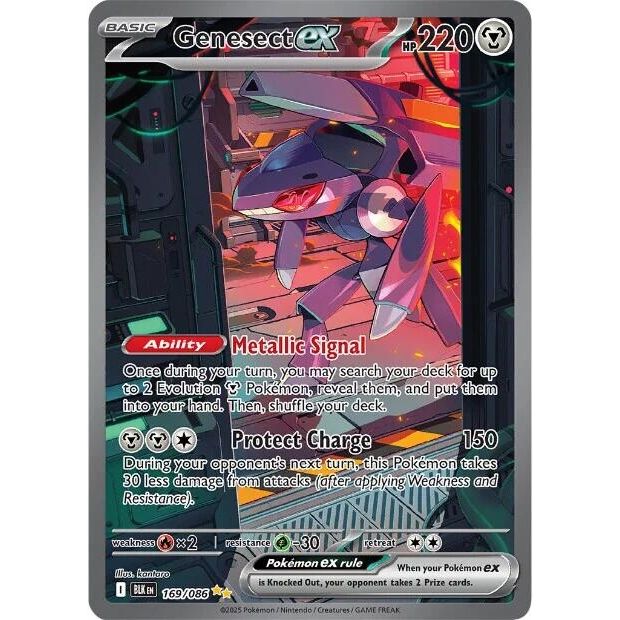 Image for Genesect ex (169/086) (BLK) - Pokemon