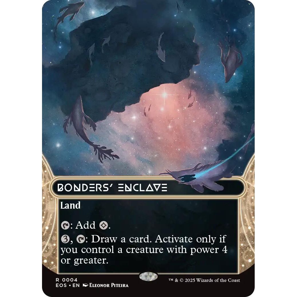 Image for Bonders' Enclave (0004) (Borderless) (4) (EOS) - Magic: The Gathering