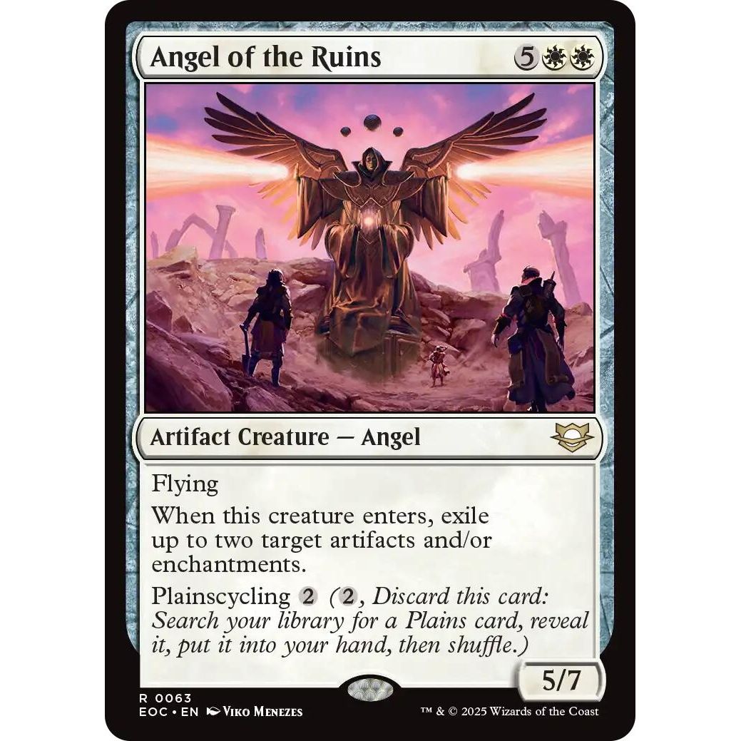 Image for Angel of the Ruins (63) (EOC) - Magic: The Gathering