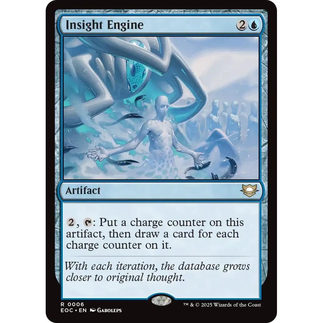 Image for Insight Engine (6) (EOC) - Magic: The Gathering