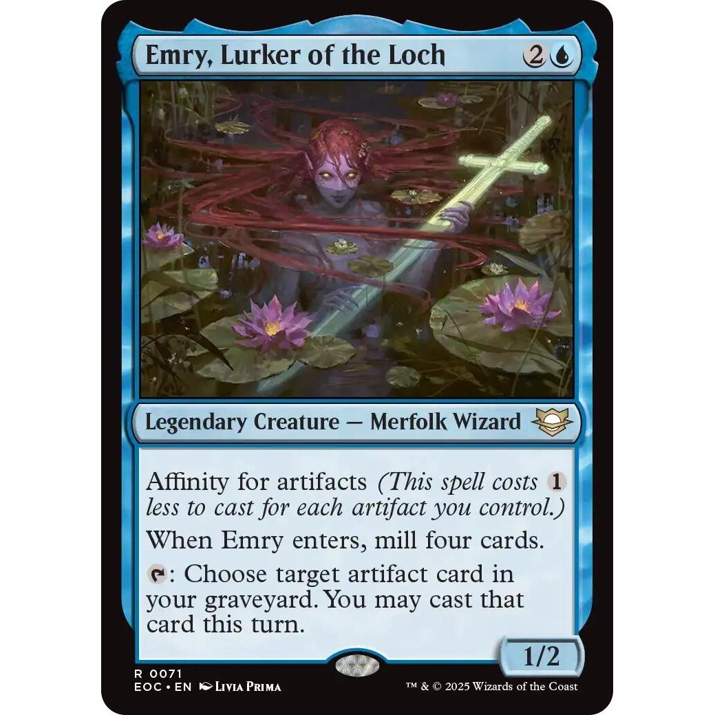 Image for Emry, Lurker of the Loch (71) (EOC) - Magic: The Gathering
