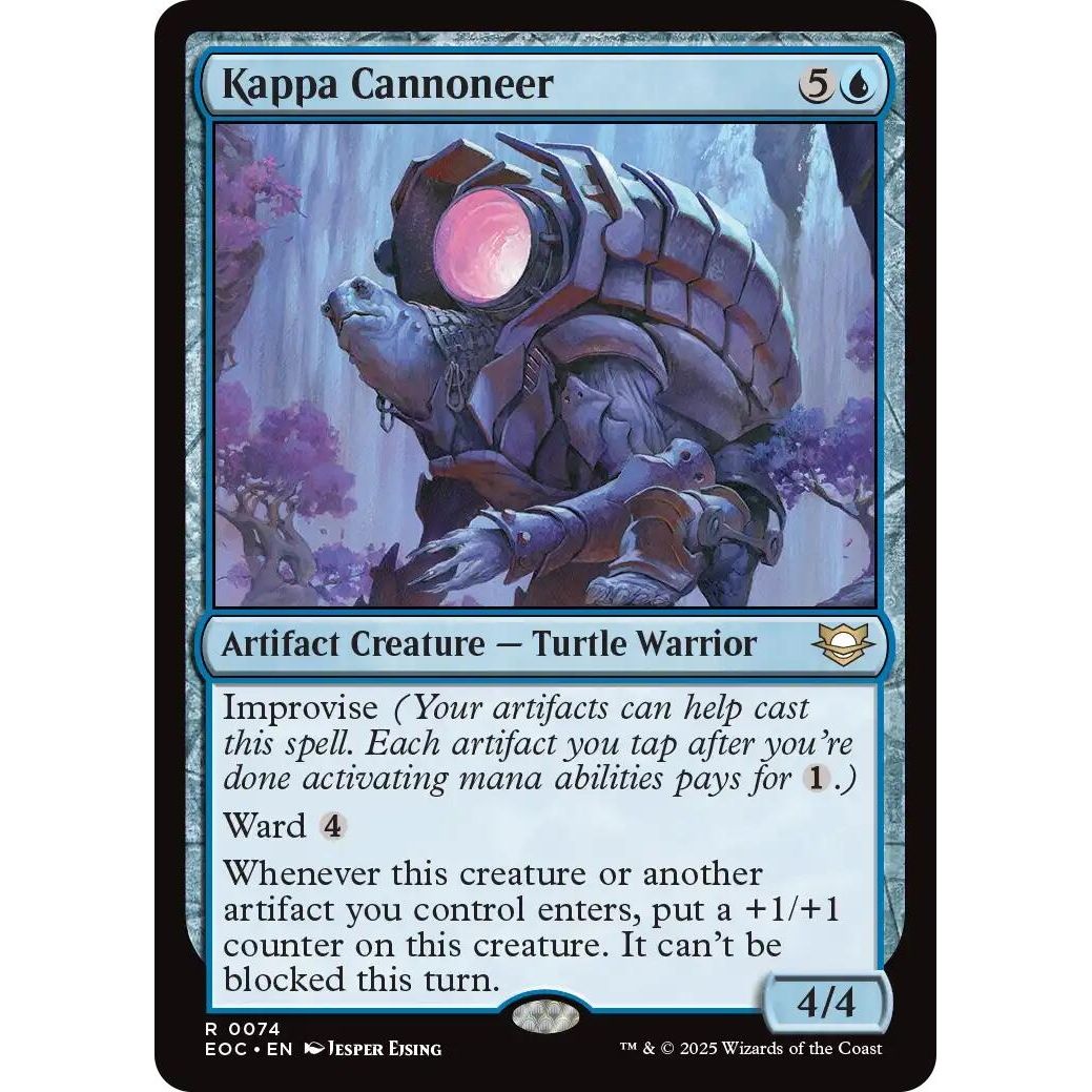 Image for Kappa Cannoneer (74) (EOC) - Magic: The Gathering