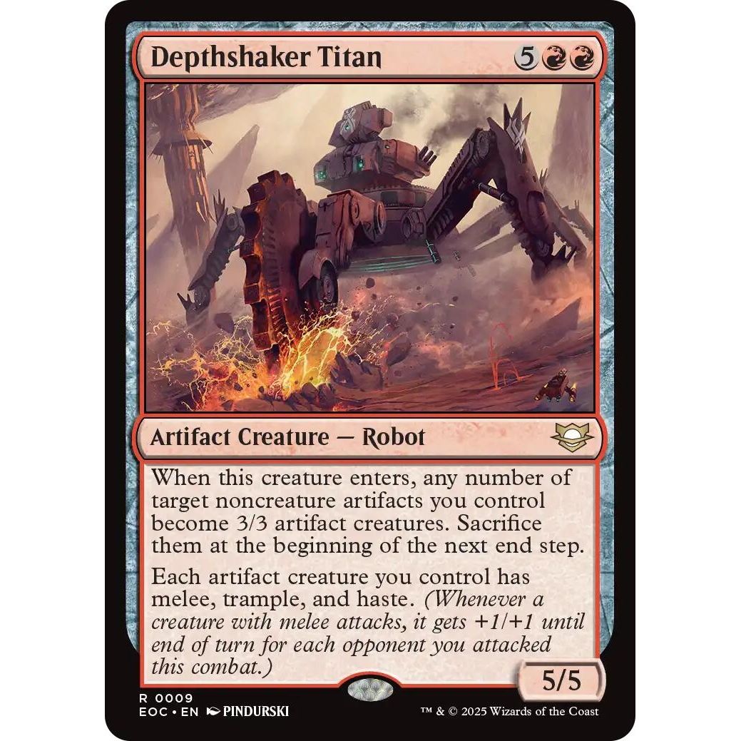 Image for Depthshaker Titan (9) (EOC) - Magic: The Gathering