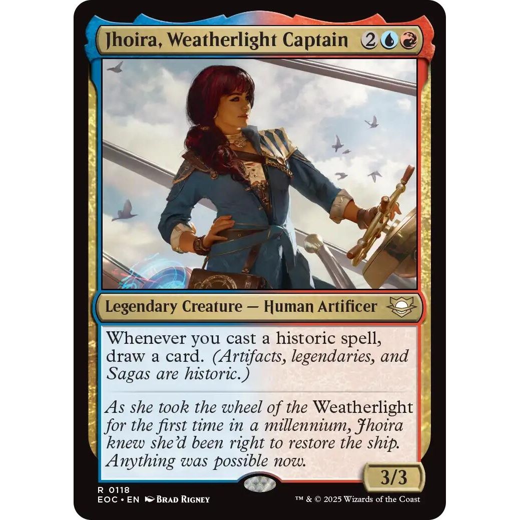 Image for Jhoira, Weatherlight Captain (118) (EOC) - Magic: The Gathering