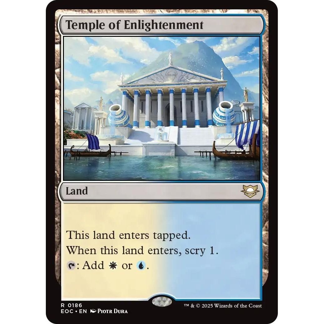 Image for Temple of Enlightenment (186) (EOC) - Magic: The Gathering