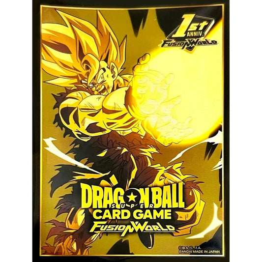 Image for Dragon Ball Super Fusion World Card Game Official Sleeves - 1st Anniversary Set (64-Pack) - Card Sleeves