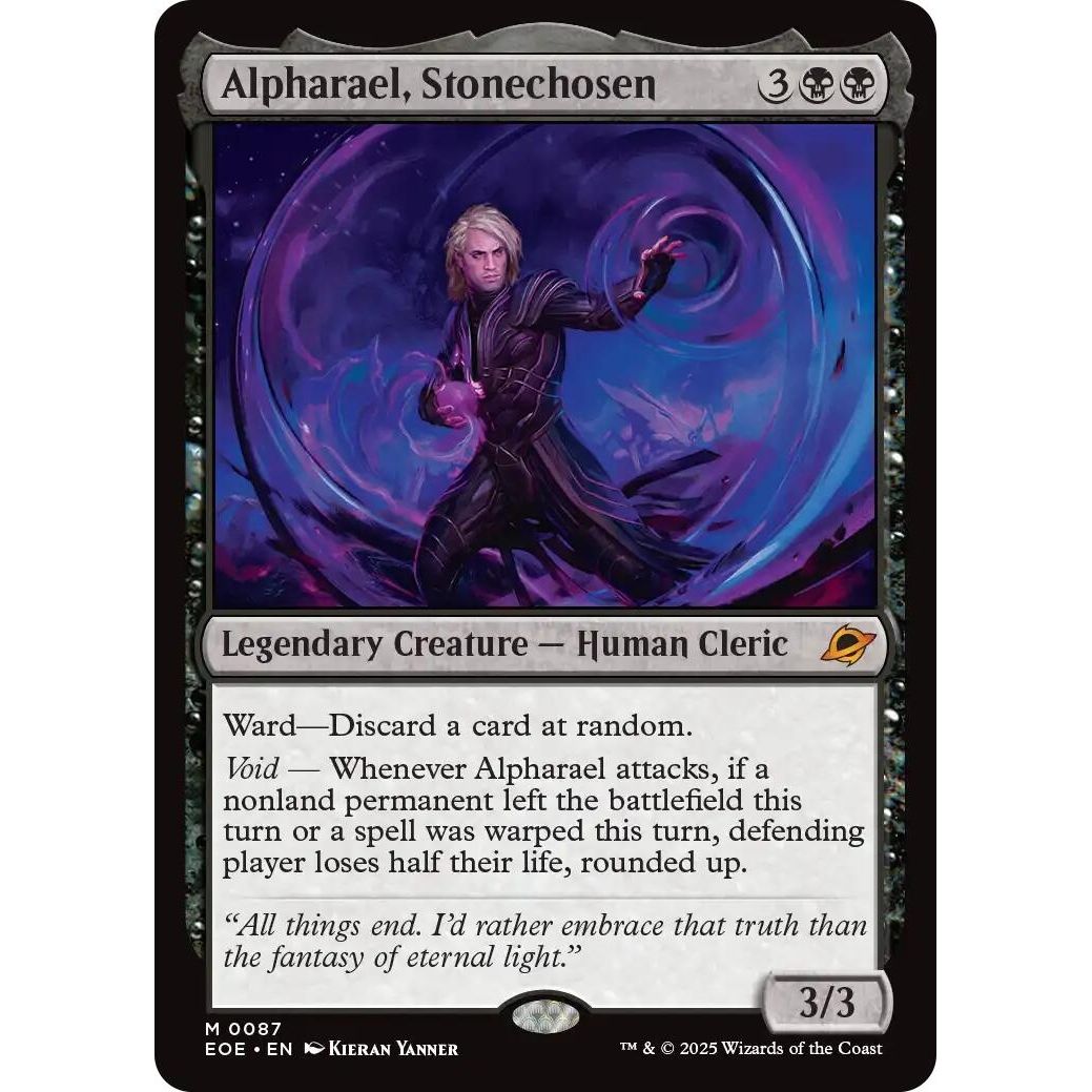 Image for Alpharael, Stonechosen (87) (EOE) - Magic: The Gathering