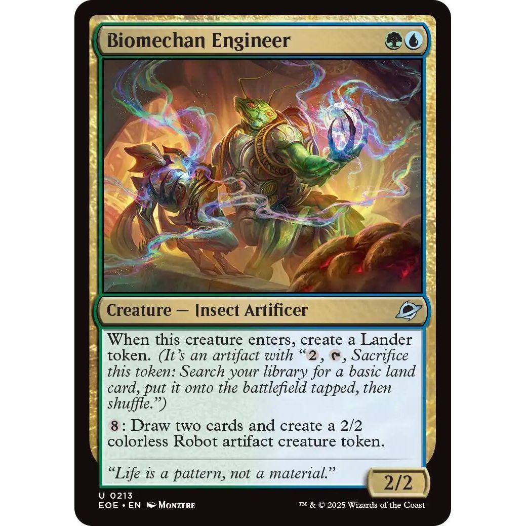 Image for Biomechan Engineer (213) (EOE) - Magic: The Gathering