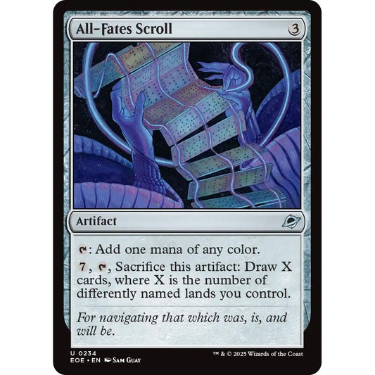Image for All-Fates Scroll (234) (EOE) - Magic: The Gathering
