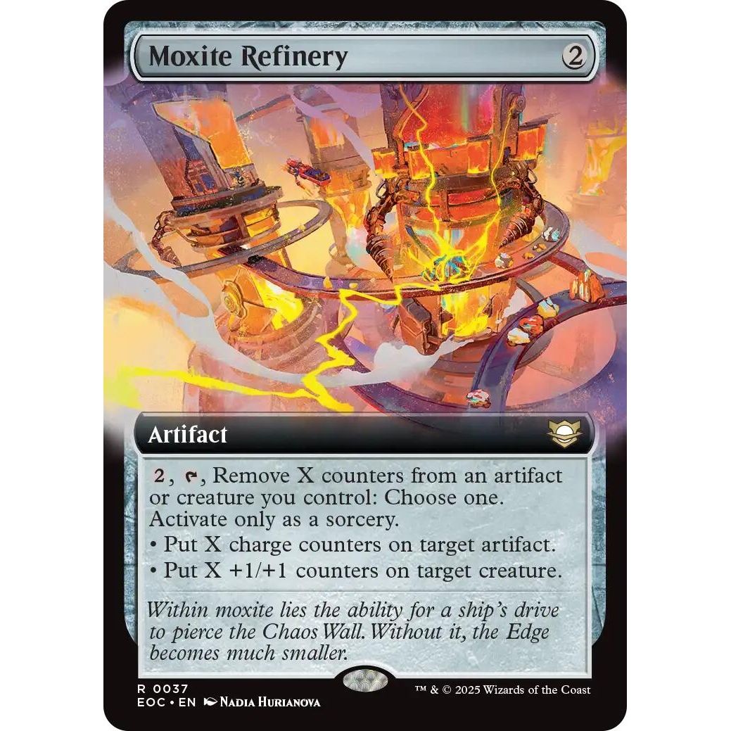 Image for Moxite Refinery (Extended Art) (37) (EOC) - Magic: The Gathering
