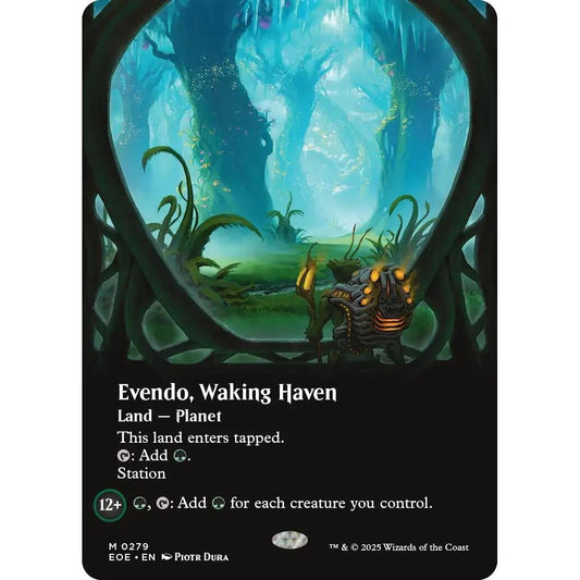 Image for Evendo, Waking Haven (Borderless) (279) (EOE) - Magic: The Gathering