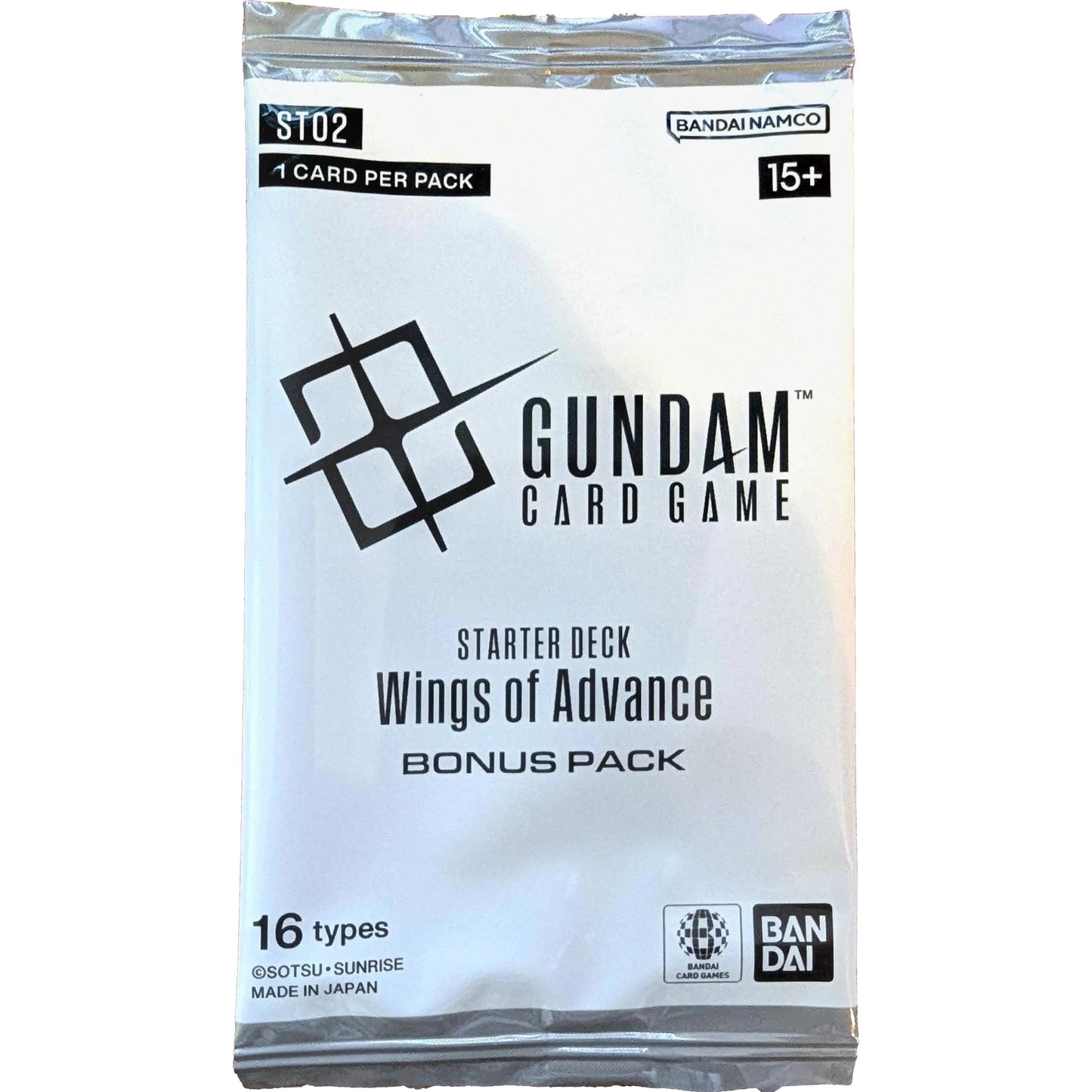 Image for Starter Deck: Wings of Advance Bonus Pack - Gundam Card Game