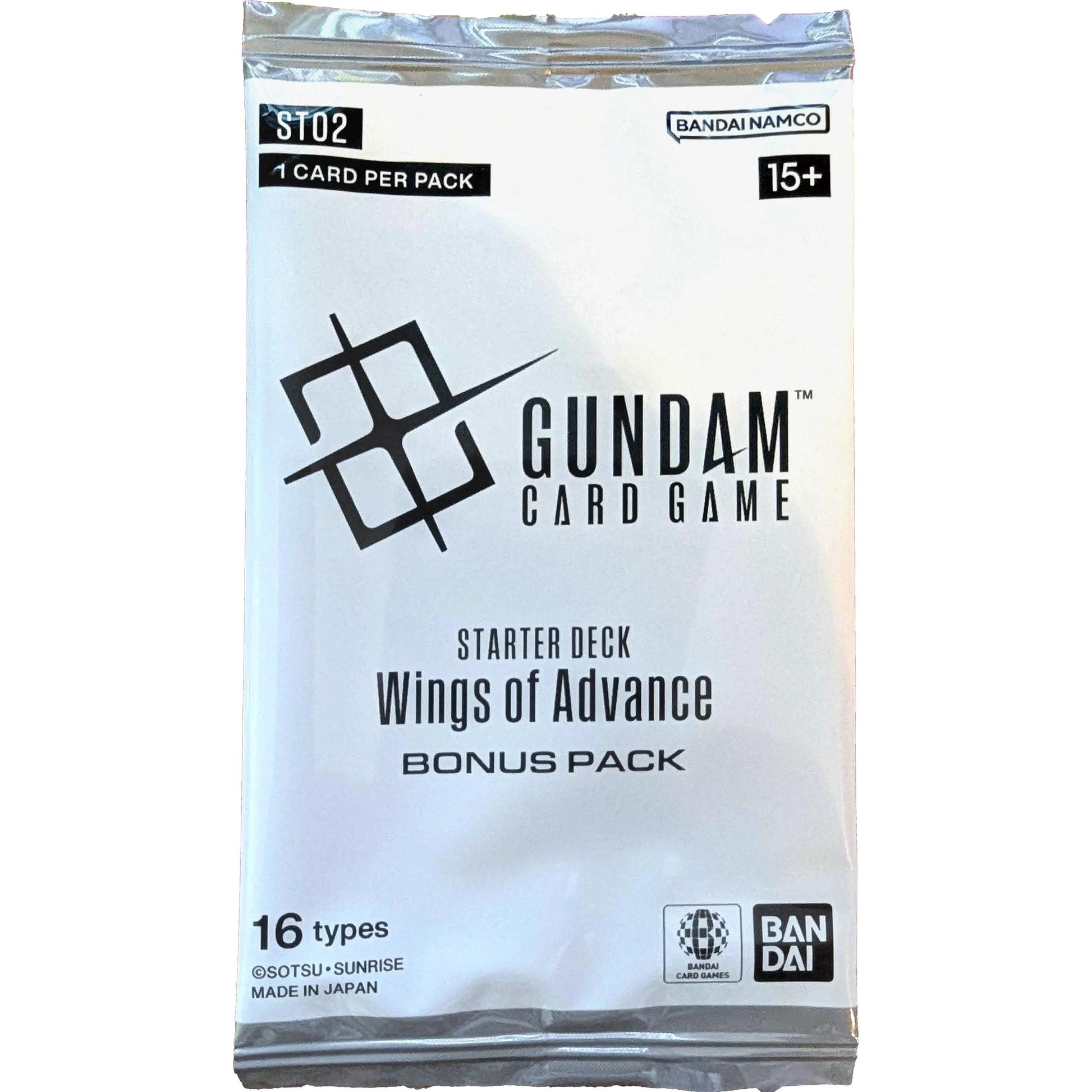 Image for Starter Deck: Wings of Advance Bonus Pack - Gundam Card Game