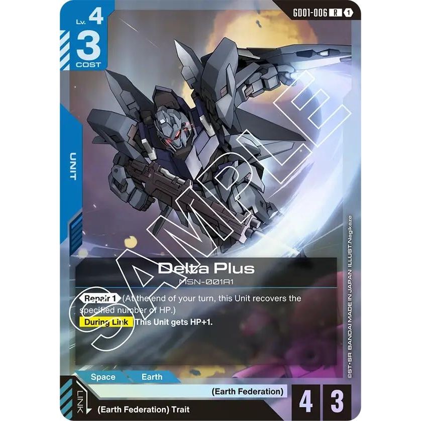 Image for Delta Plus (GD01-006) (GD01) - Gundam Card Game