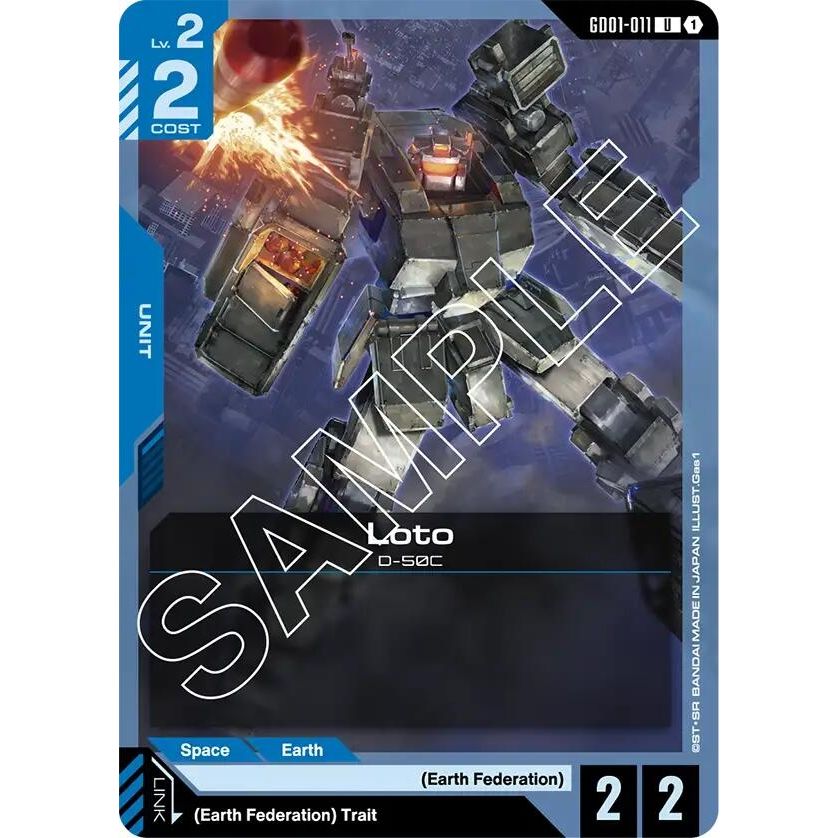 Image for Loto (GD01-011) (GD01) - Gundam Card Game