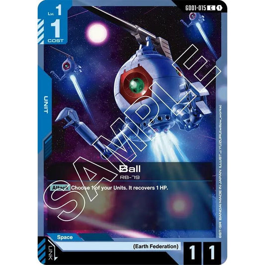 Image for Ball (GD01-015) (GD01) - Gundam Card Game
