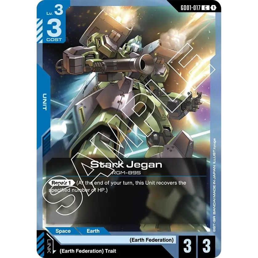 Image for Stark Jegan (GD01-017) (GD01) - Gundam Card Game