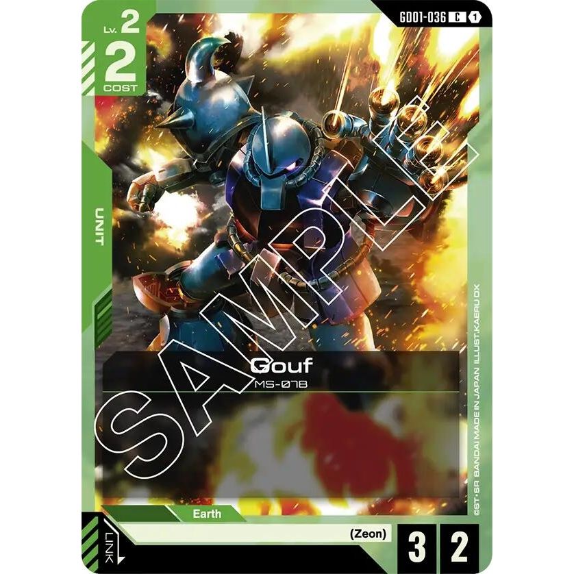 Image for Gouf (GD01-036) (GD01) - Gundam Card Game