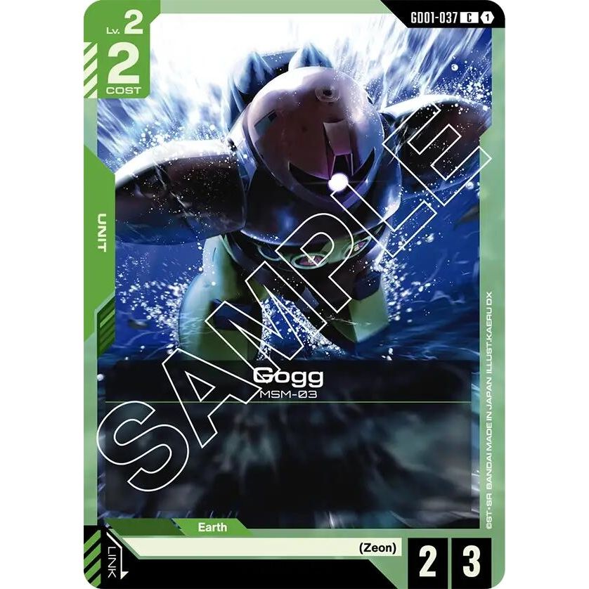 Image for Gogg (GD01-037) (GD01) - Gundam Card Game