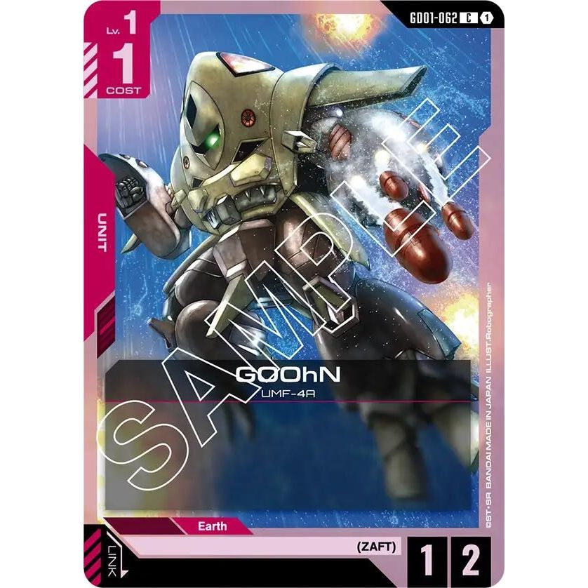 Image for GOOhN (GD01-062) (GD01) - Gundam Card Game