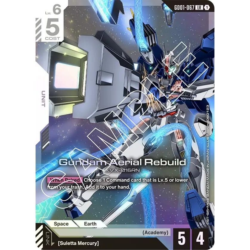 Image for Gundam Aerial Rebuild (GD01-067) (GD01) - Gundam Card Game
