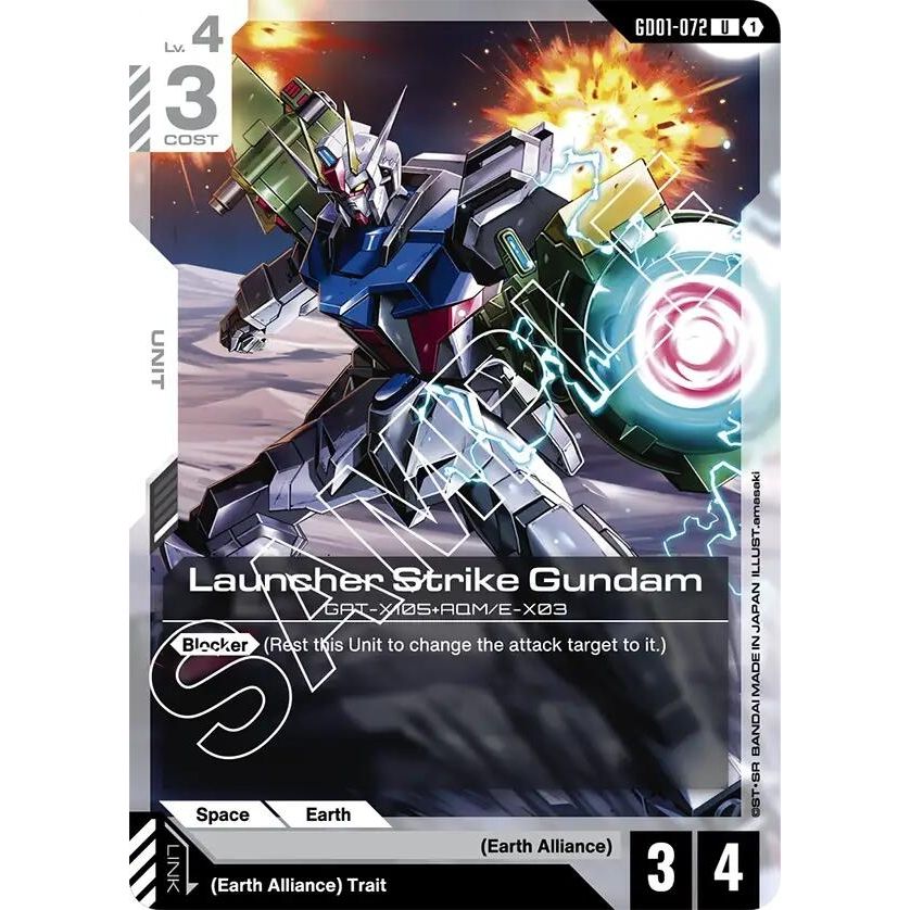 Image for Launcher Strike Gundam (GD01-072) (GD01) - Gundam Card Game
