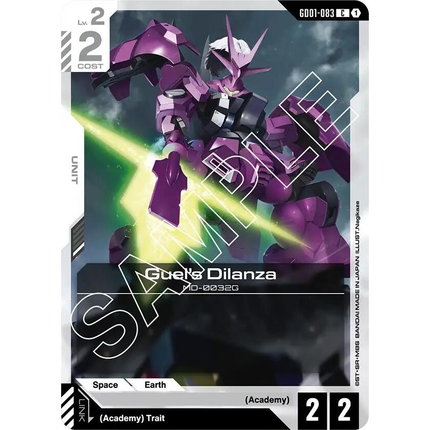 Image for Guel's Dilanza (GD01-083) (GD01) - Gundam Card Game