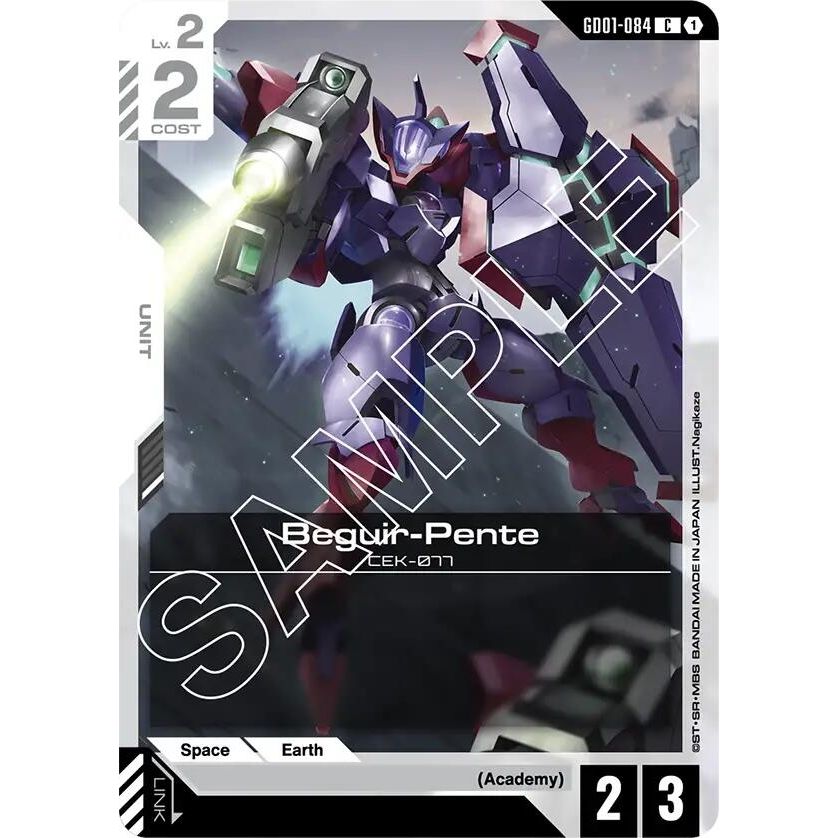 Image for Beguir-Pente (GD01-084) (GD01) - Gundam Card Game