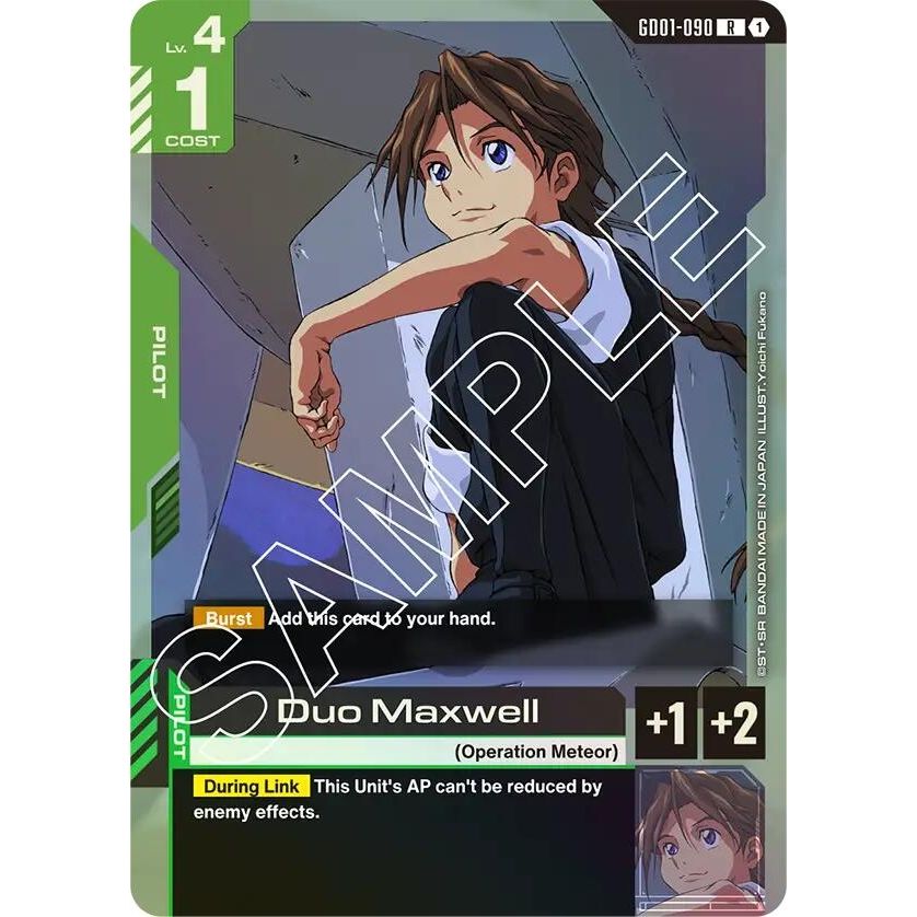 Image for Duo Maxwell (GD01-090) (GD01) - Gundam Card Game