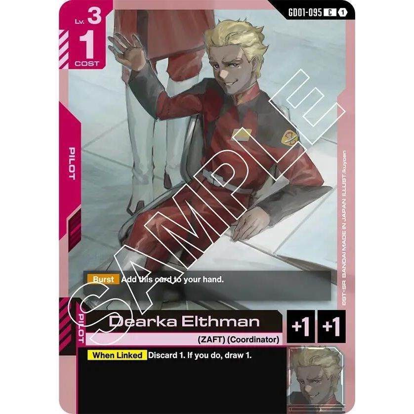 Image for Dearka Elthman (GD01-095) (GD01) - Gundam Card Game