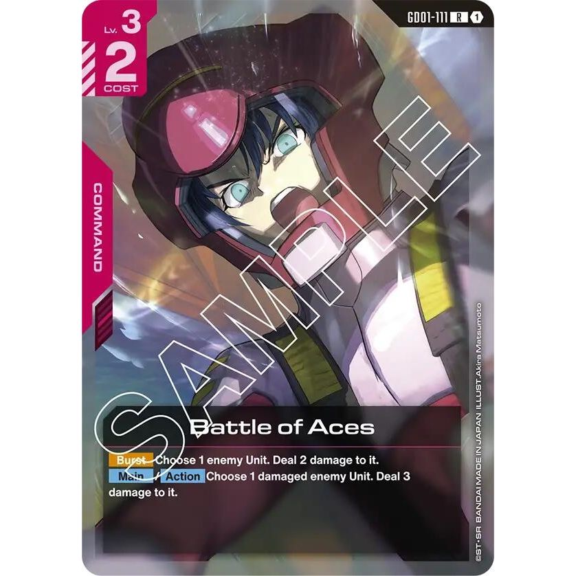 Image for Battle of Aces (GD01-111) (GD01) - Gundam Card Game