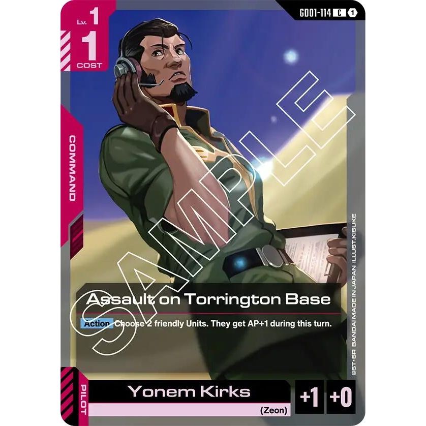 Image for Assault on Torrington Base (GD01-114) (GD01) - Gundam Card Game