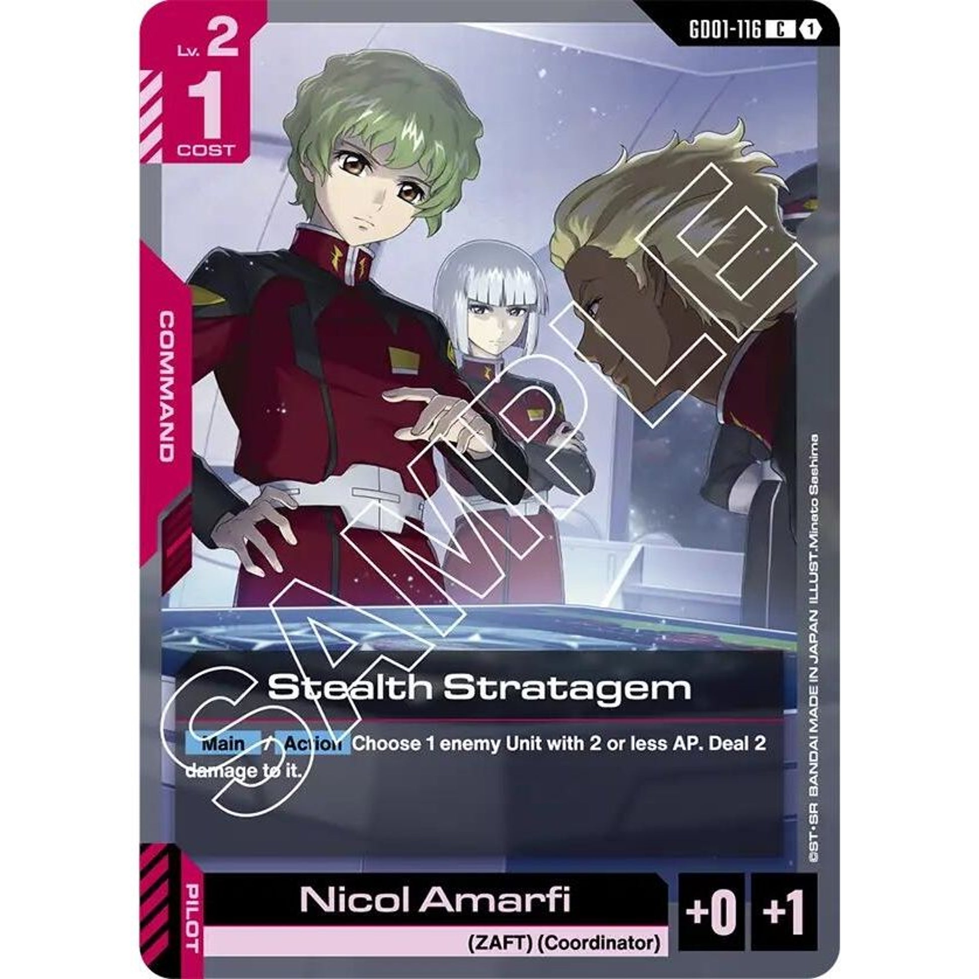Image for Stealth Stratagem (GD01-116) (GD01) - Gundam Card Game