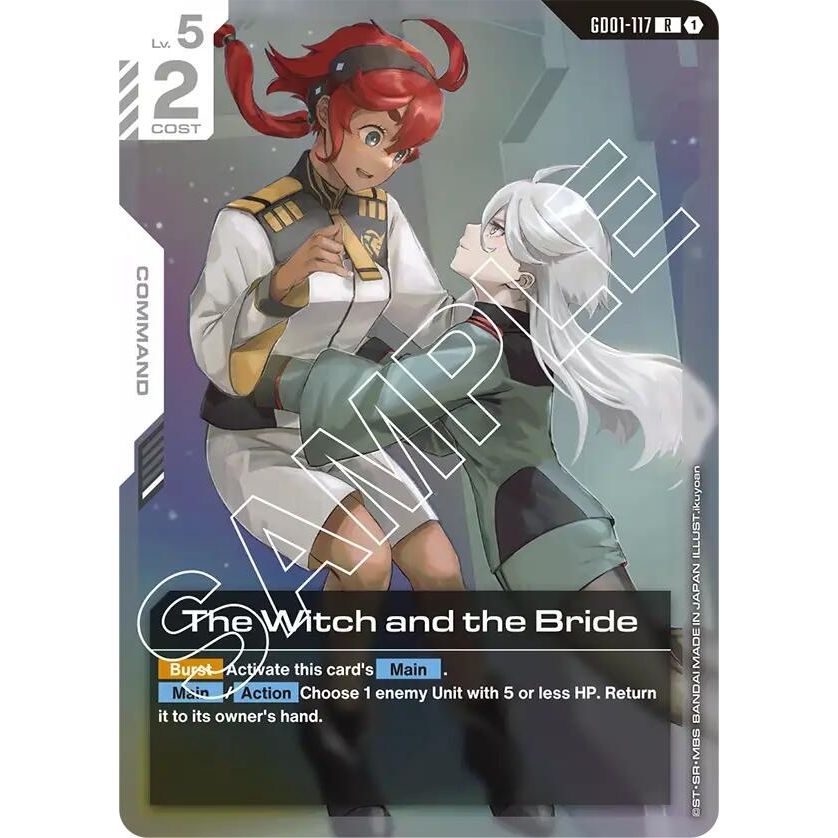 Image for The Witch and the Bride (GD01-117) (GD01) - Gundam Card Game