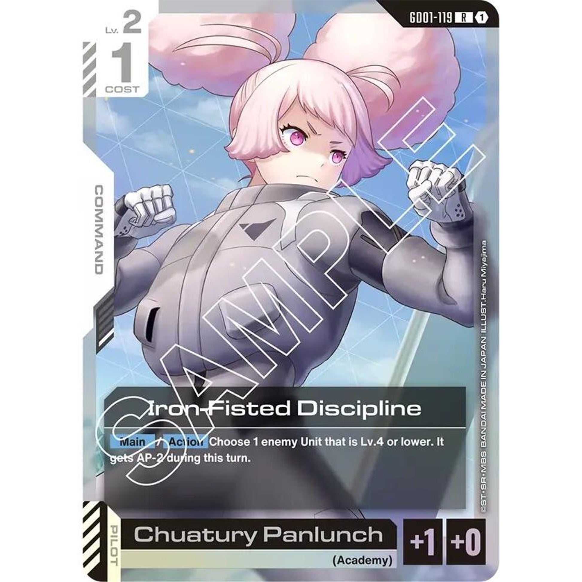 Image for Iron-Fisted Discipline (GD01-119) (GD01) - Gundam Card Game