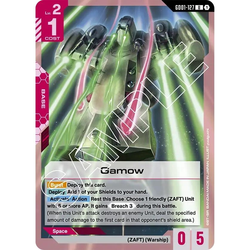 Image for Gamow (GD01-127) (GD01) - Gundam Card Game